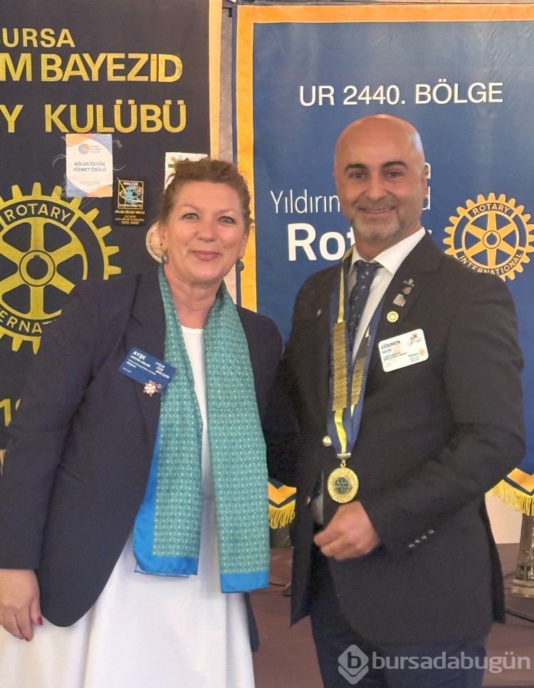 Yıldırım Bayezid Rotary'de Yeni Başkan; Ayşe Gavas Aslan