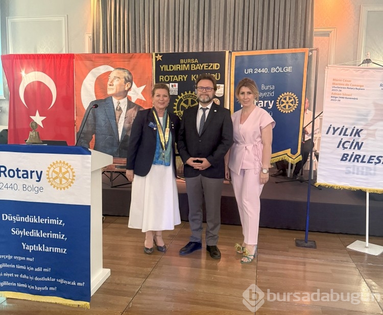 Yıldırım Bayezid Rotary'de Yeni Başkan; Ayşe Gavas Aslan