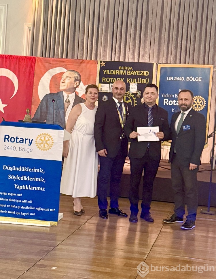 Yıldırım Bayezid Rotary'de Yeni Başkan; Ayşe Gavas Aslan