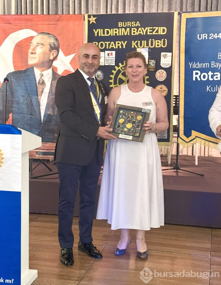 Yıldırım Bayezid Rotary'de Yeni Başkan; Ayşe Gavas Aslan