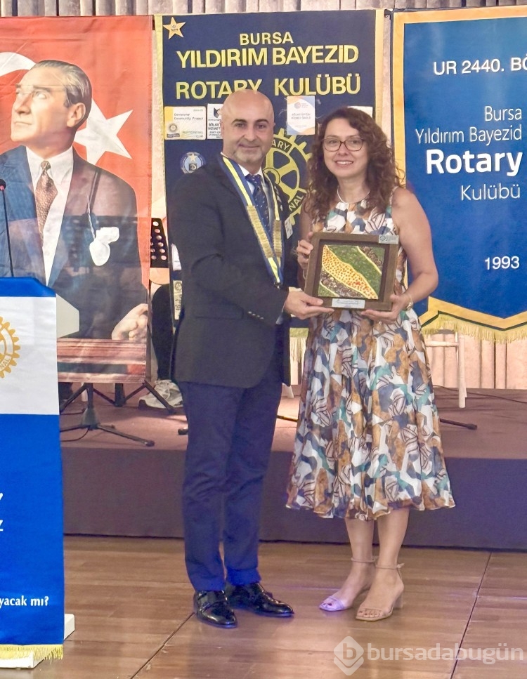 Yıldırım Bayezid Rotary'de Yeni Başkan; Ayşe Gavas Aslan