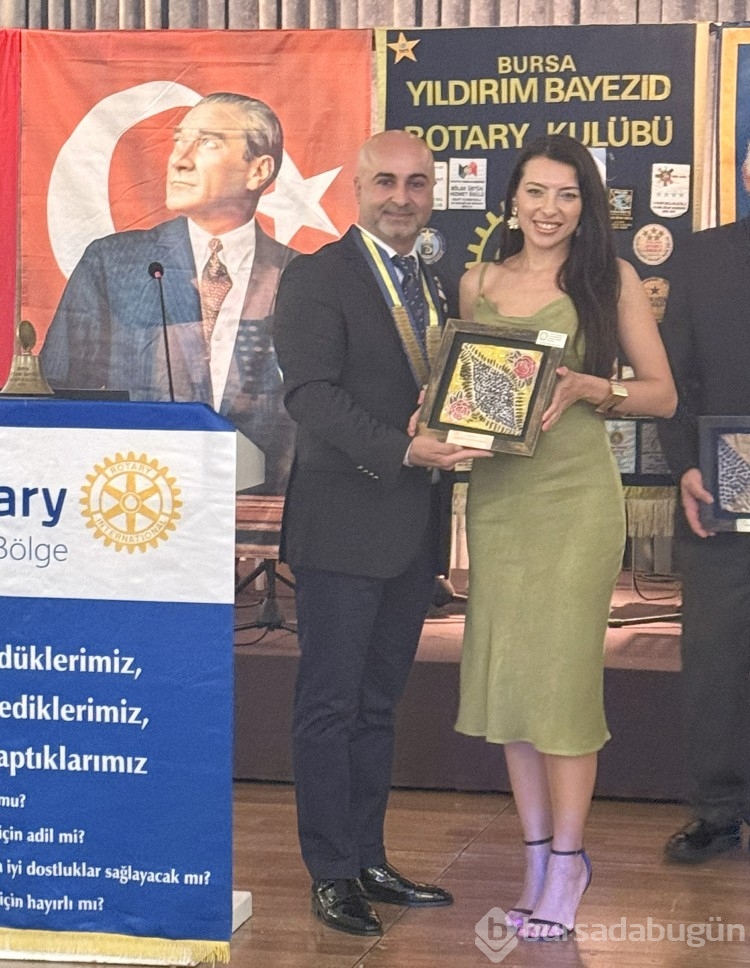 Yıldırım Bayezid Rotary'de Yeni Başkan; Ayşe Gavas Aslan