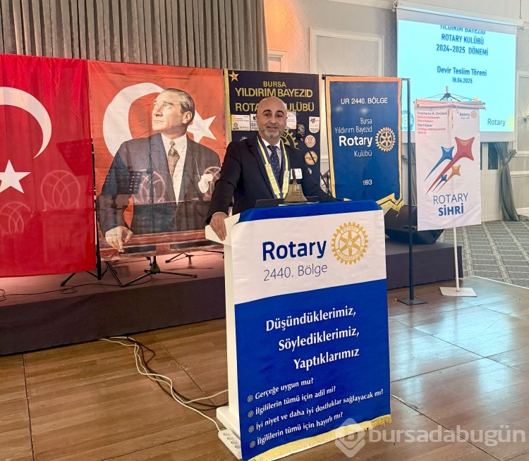 Yıldırım Bayezid Rotary'de Yeni Başkan; Ayşe Gavas Aslan