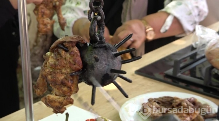 500 derecede ısıtılan topuzda kebap keyfi...
