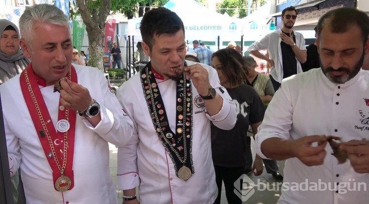 500 derecede ısıtılan topuzda kebap keyfi...