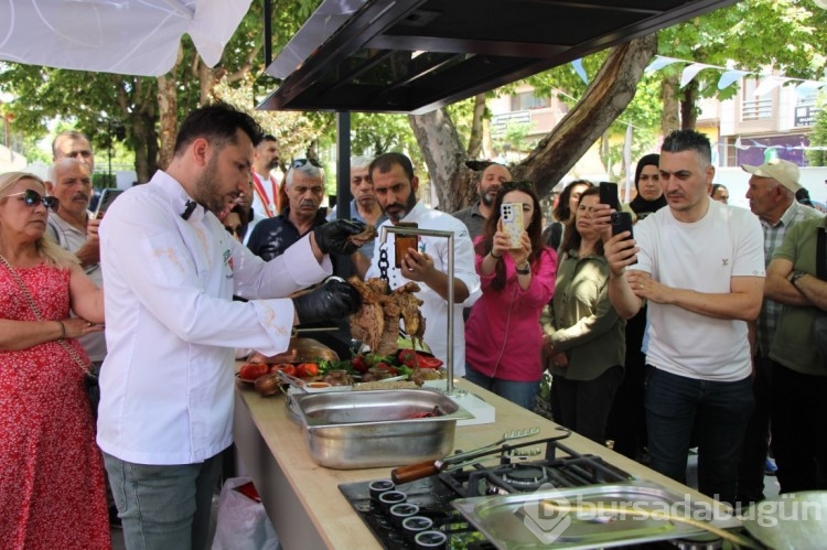 500 derecede ısıtılan topuzda kebap keyfi...