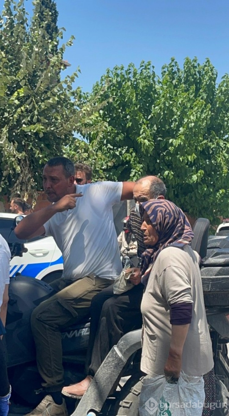 Bursa'daki yangından acı kareler...