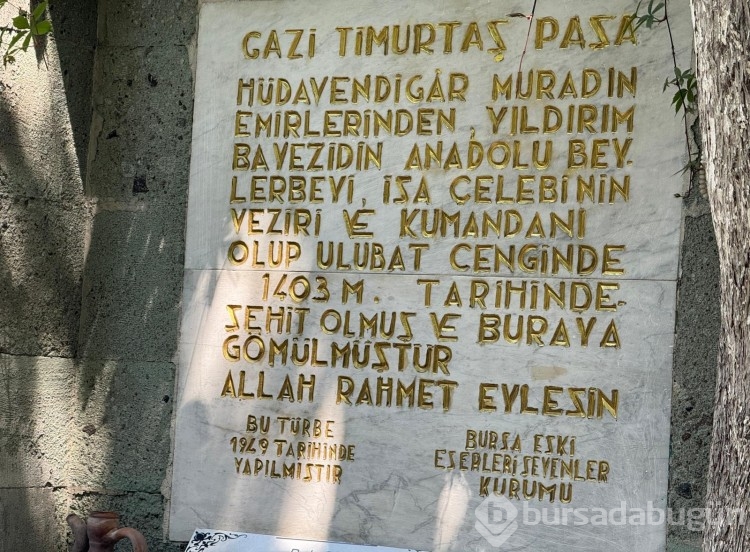 Bursa'nın kalbinde Osmanlı mirası! Bu türbeyi gördünüz mü?
