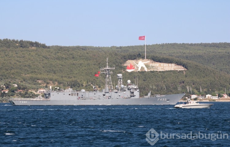  Oruç Reis Çanakkale Boğazı'ndan sonra Marmara Denizi'nde...