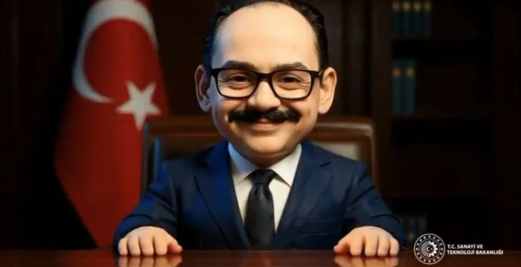 Bakan Kacır'dan yapay zeka paylaşımı