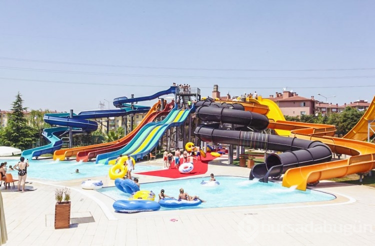 Bursa'da yaza merhaba! Serinlemek için Aqua parklara...