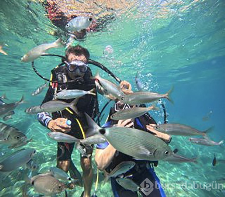 Marmaris'te dalış turizmine ilgi artıyor