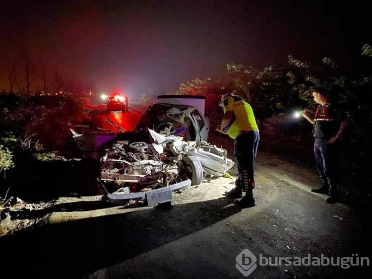 Kaza sonucu büyük hasarlar oluştu!