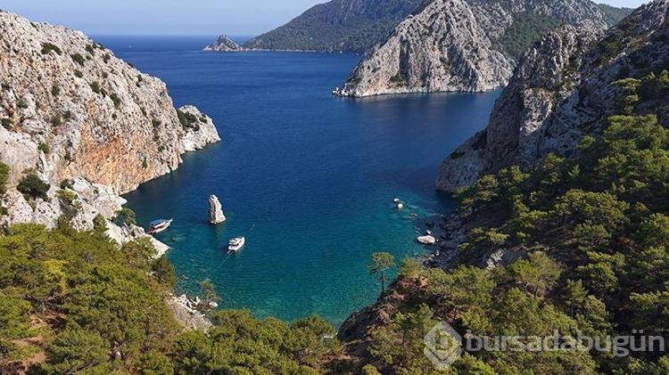 Antalya koyu kendini hayran bıraktı!