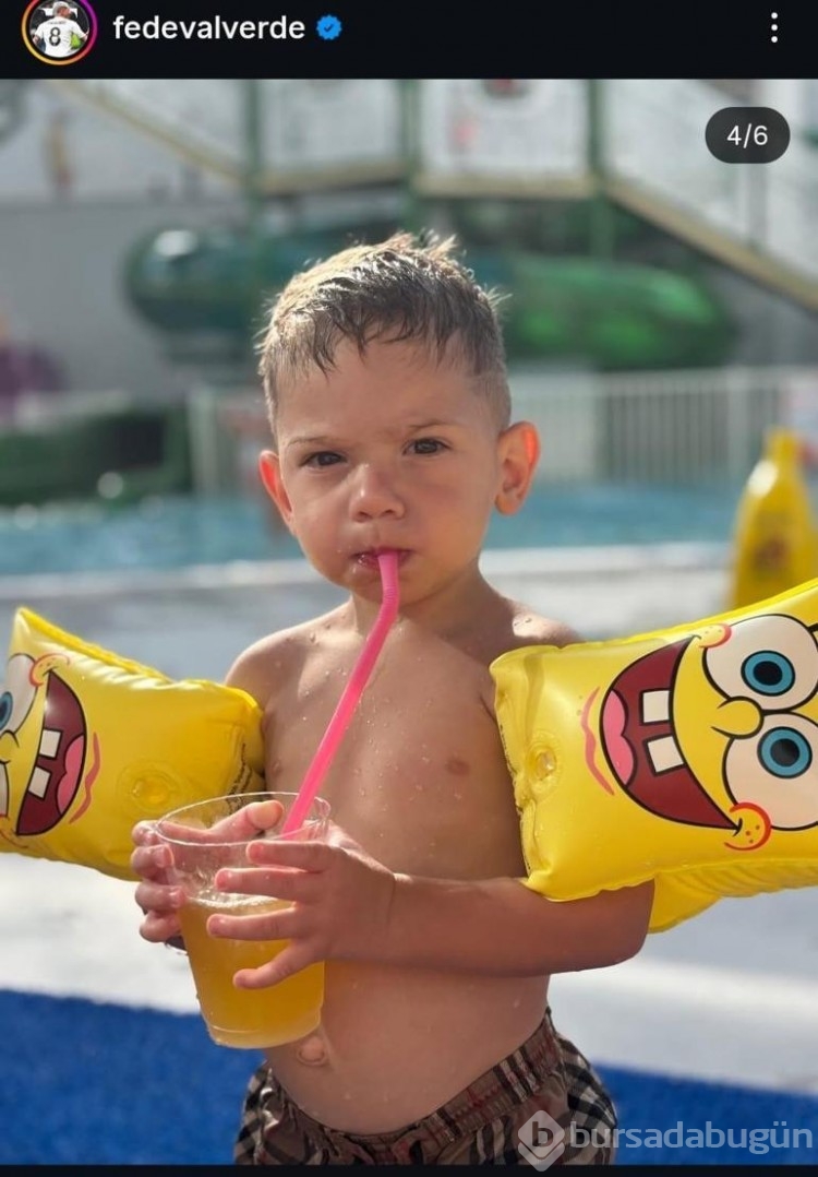 Ünlü futbolcunun tatil paylaşımı büyük beğeni topladı