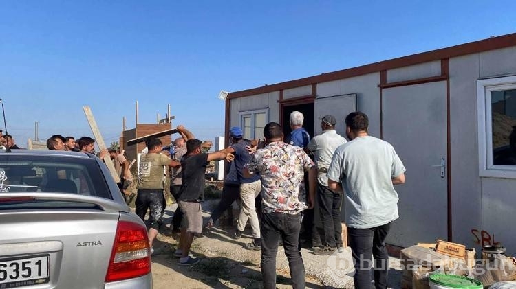 İnşaat işçilerinin kavgası kötü bitti