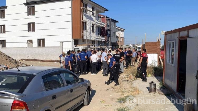 İnşaat işçilerinin kavgası kötü bitti