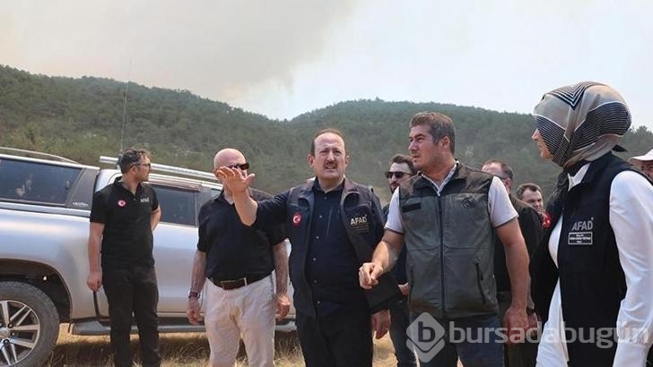 AFAD yangınla ilgili açıklamalarda bulundu...
