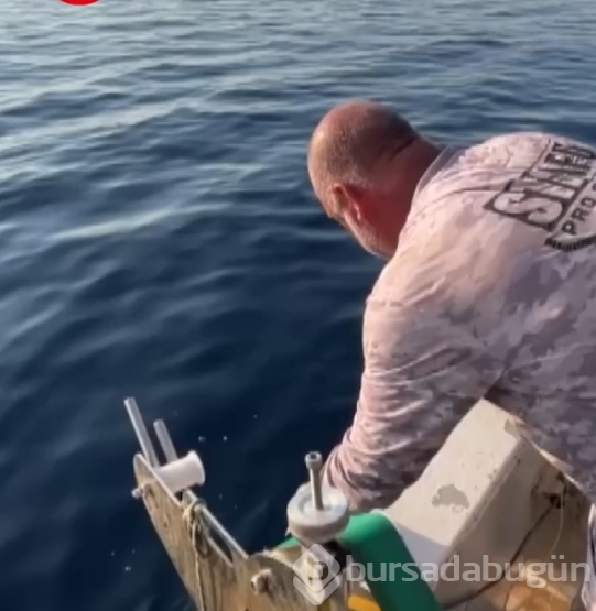 Balıkçıların tuttuğu balığı görünce inanamayacaksınız!
