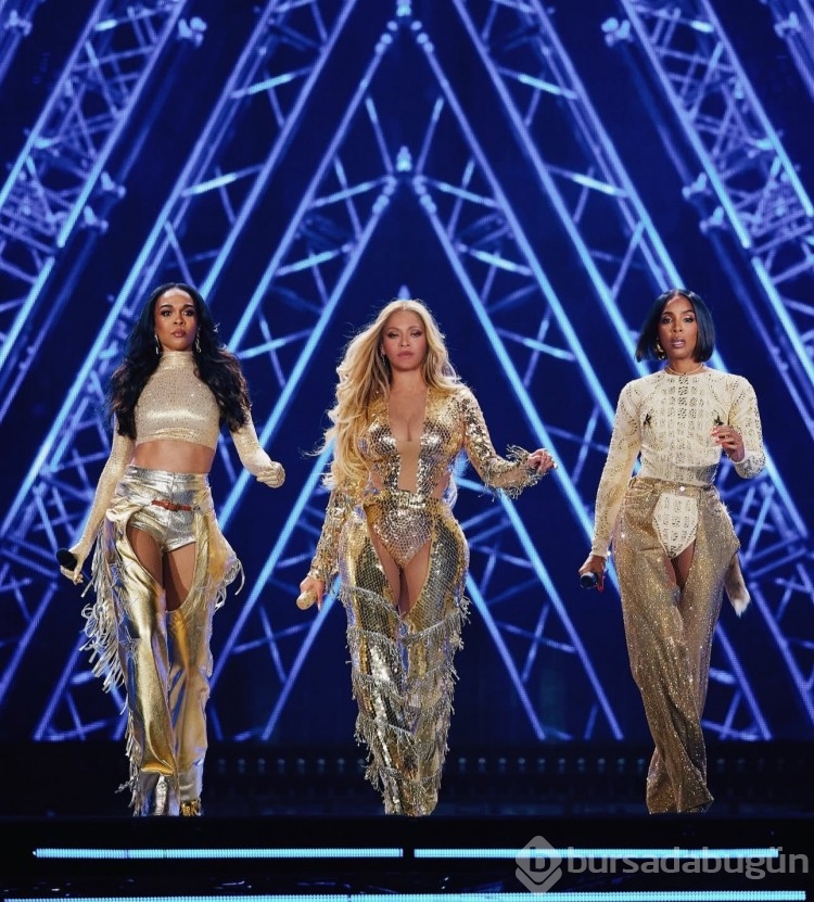 Destiny's Child 7 yıl sonra sahneye döndü