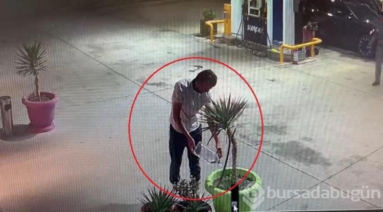 Bursa'da yangını çıkaran şüpheli ellerini yakıp telefonunu düşürmüş!