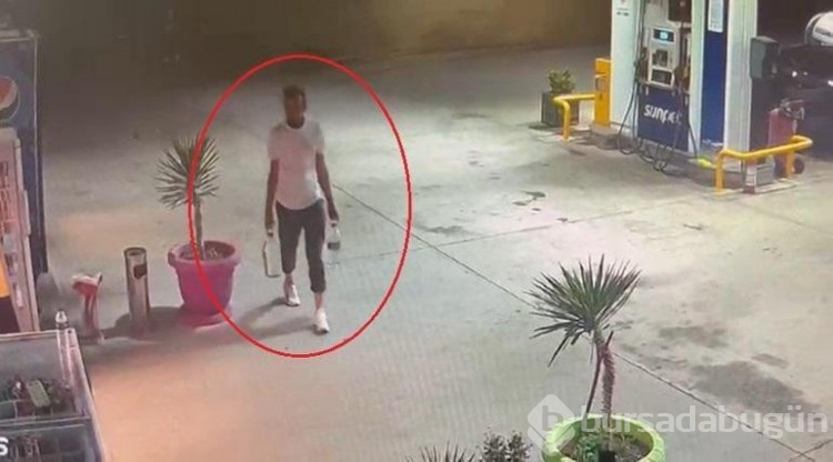 Bursa'da yangını çıkaran şüpheli ellerini yakıp telefonunu düşürmüş!