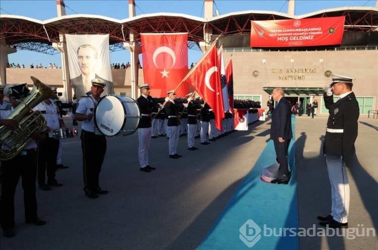 Cumhurbaşkanı Erdoğan, Polis Akademisi Mezuniyet Töreni'ne katıldı