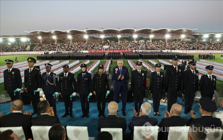 Cumhurbaşkanı Erdoğan, Polis Akademisi Mezuniyet Töreni'ne katıldı