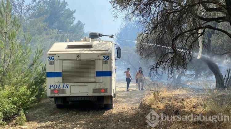Bornova'daki alevler Buca'ya sıçradı