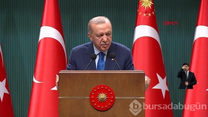 Cumhurbaşkanı Erdoğan'dan depremle ilgili açıklamalar...