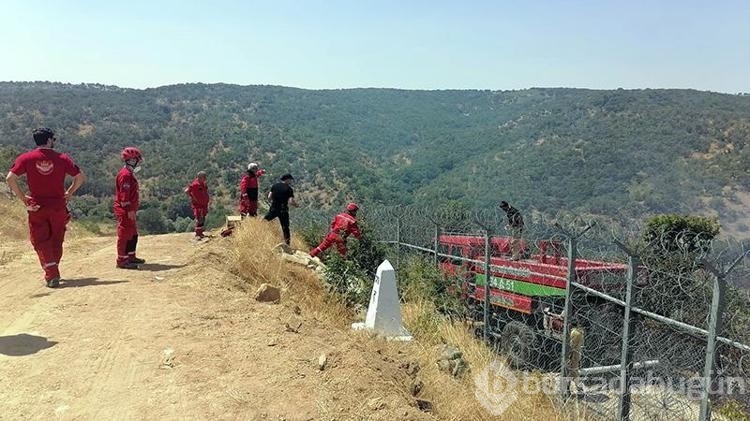 Bulgaristan'dan Türkiye sınırına ulaşan yangın kontrol altına alındı!