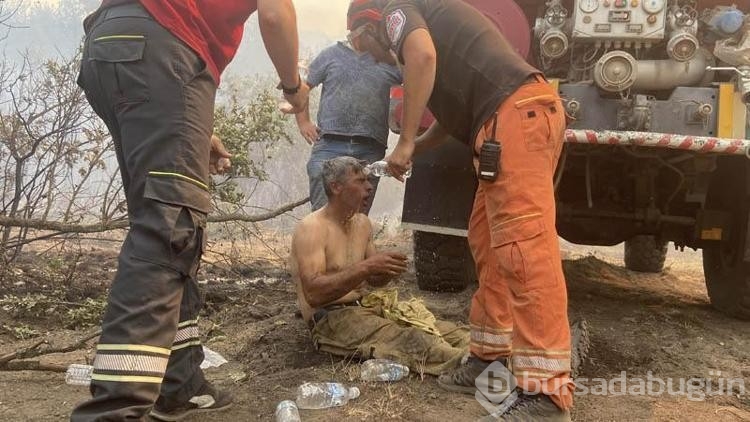 Orman yangınında ağır yaralanan adamın son halini eşi paylaştı!