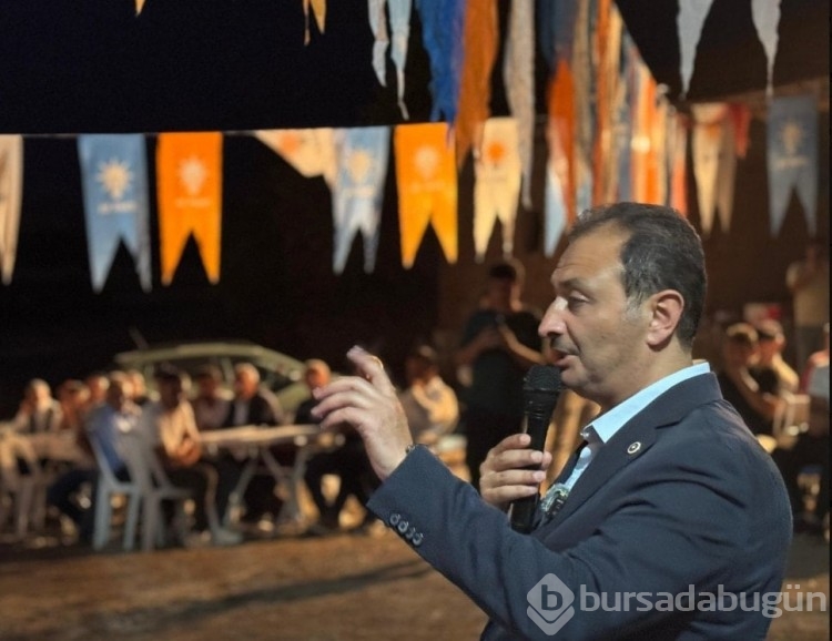 Bursa yanarken AKP'li vekil köyde halay çekti!