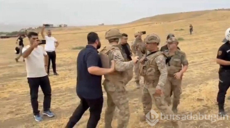 Kaçak yapıları yıkıldı, kendilerini yakmaya çalıştılar!