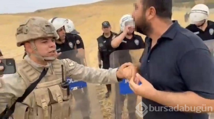 Kaçak yapıları yıkıldı, kendilerini yakmaya çalıştılar!