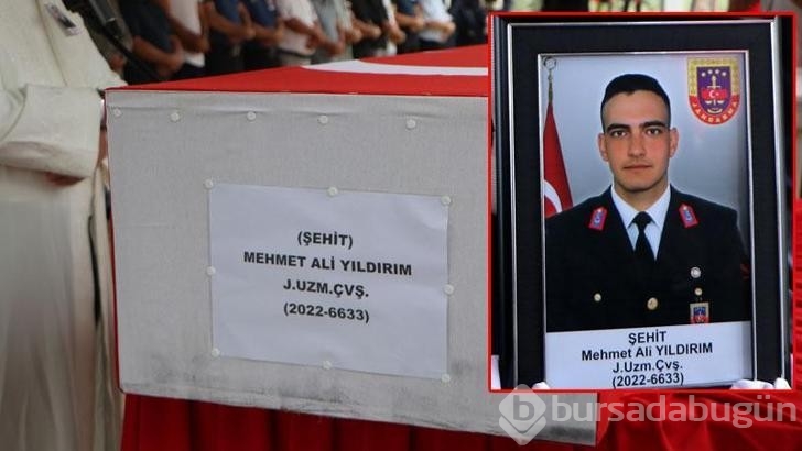 Şehit jandarma uzman çavuş son yolculuğuna uğurlandı!
