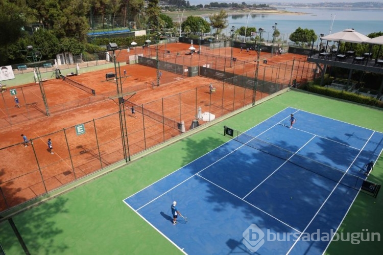 Ürdünlü tenisçiler Adana'da