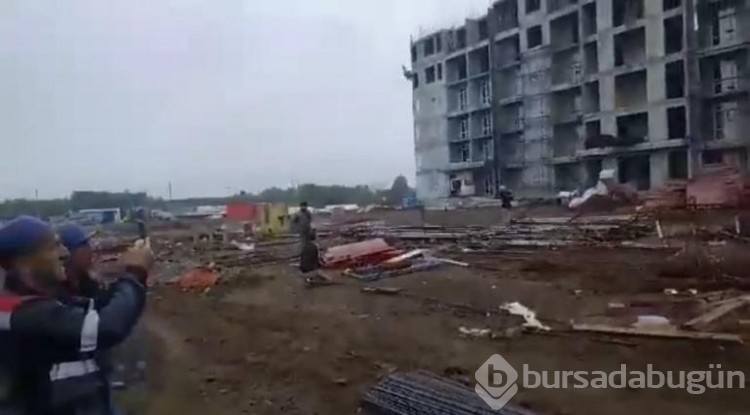 Bartınlı işçiler Rusya'da olan deprem anını kayıt altına aldı!