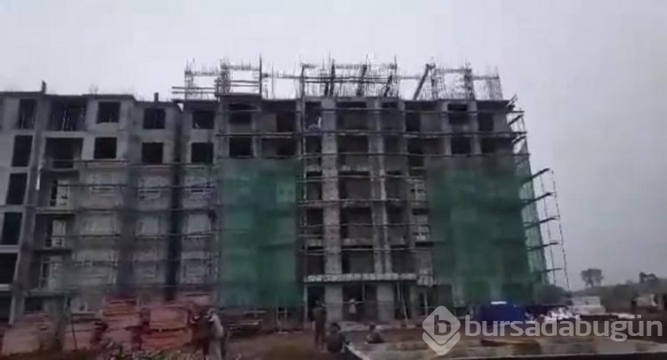 Bartınlı işçiler Rusya'da olan deprem anını kayıt altına aldı!
