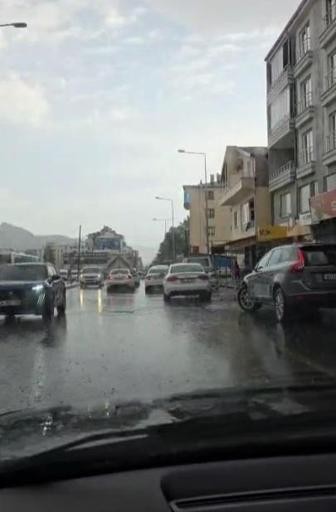 Kayseri'de sağanak yağmur etkili oldu!