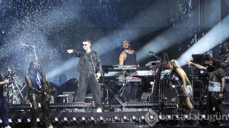 Justin Timberlike uzun bir aradan sonra İstanbul'da konser verdi!