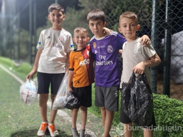 Çevreci miniklerden doğa dostu hareket