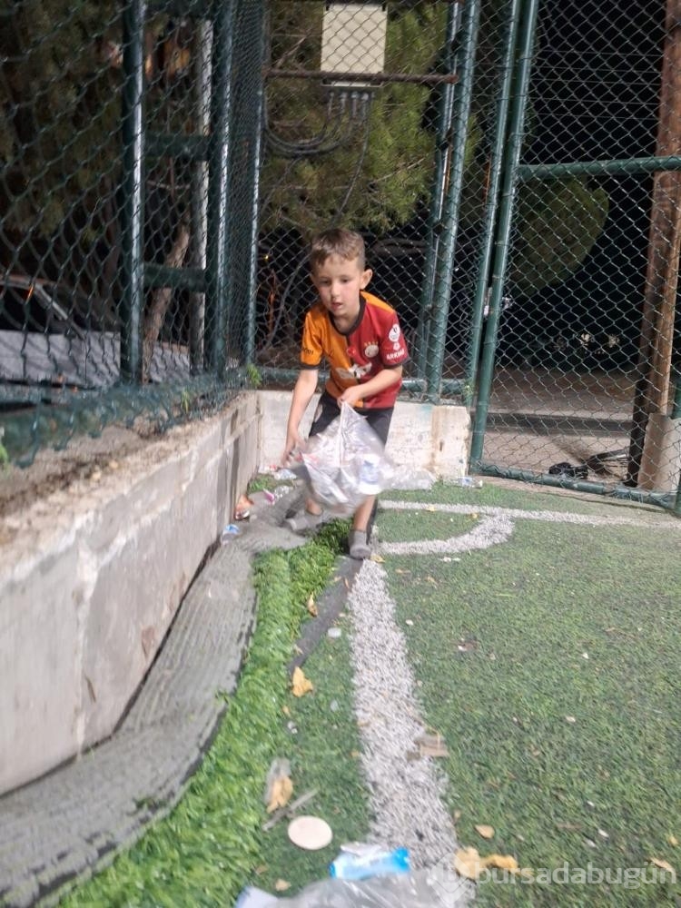 Çevreci miniklerden doğa dostu hareket