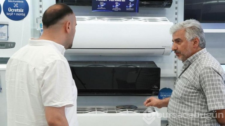 Sıcaklık artınca klima satışları da yükselişe geçti!