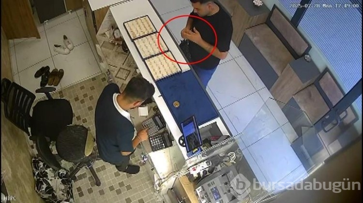 Kuyumcuda yüzük hırsızlığı!