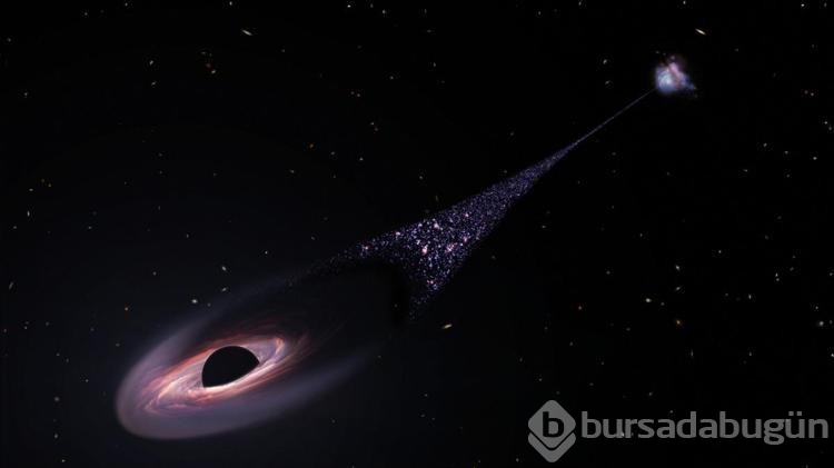 Sonsuzluk Galaksisi'nde kara delik keşfedildi