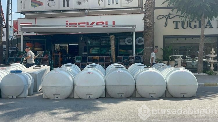İzmir'de su deposu satışları arttı!
