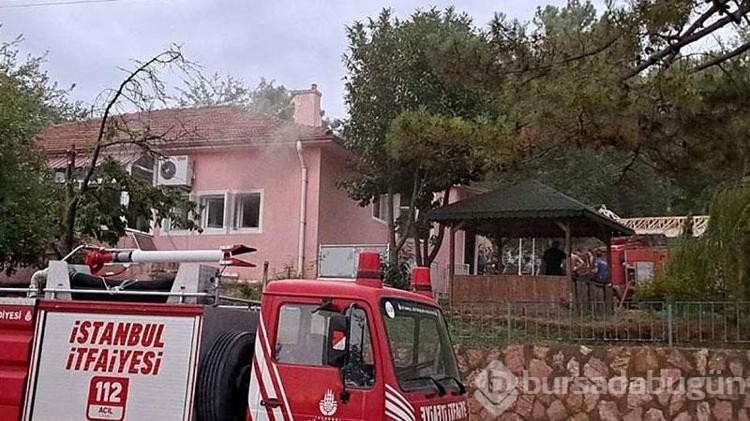 Kaymakamın oturduğu lojman yandı! Artık kullanılmaz hale geldi