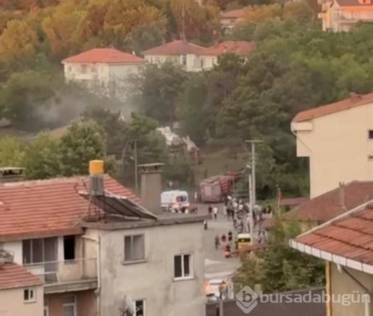 Kaymakamın oturduğu lojman yandı! Artık kullanılmaz hale geldi