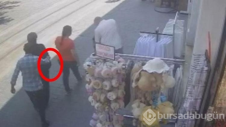 Hırsızlık yaptı! Kısa sürede yakalandı
